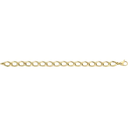 9ct Yellow Gold Hollow Bracelet 5.50g